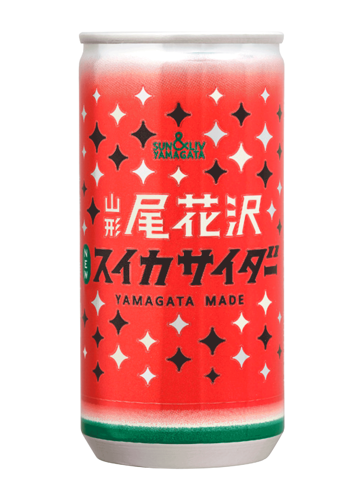 サン リブ 山形尾花沢スイカサイダー 山形県産果汁30 炭酸飲料